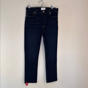FRAME Dark Blue High-Waisted Jeans